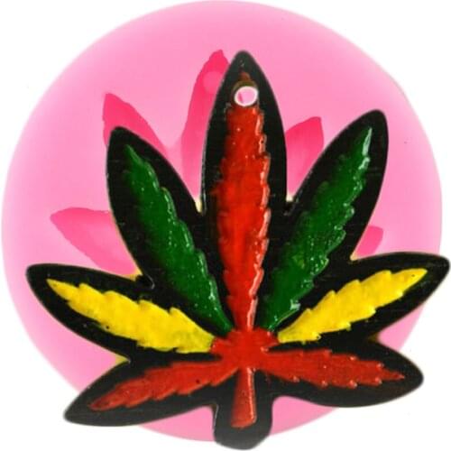 Maple Leaf Silicone Mold Leaves DIY Party Fondant Cupcake Topper Cake Decorating Tools Candy Clay Chocolate Gumpaste Molds