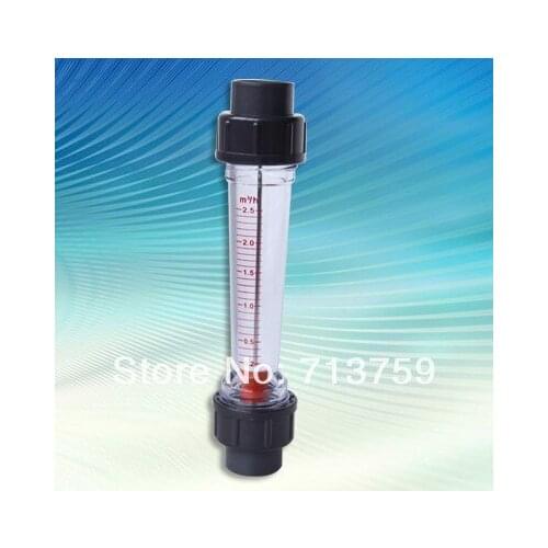 LZS-25 Pipeline water rotameter flow meter liquid flowmeter Short tube