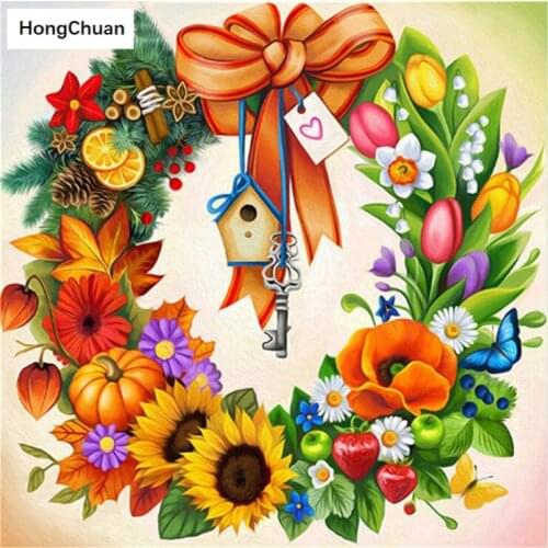 Halloween Scenery Mural Fast Delivery 5D DIY Square/Round Diamond Embroidery MosaicDiamond Painting Home Decoration Cross Stitch