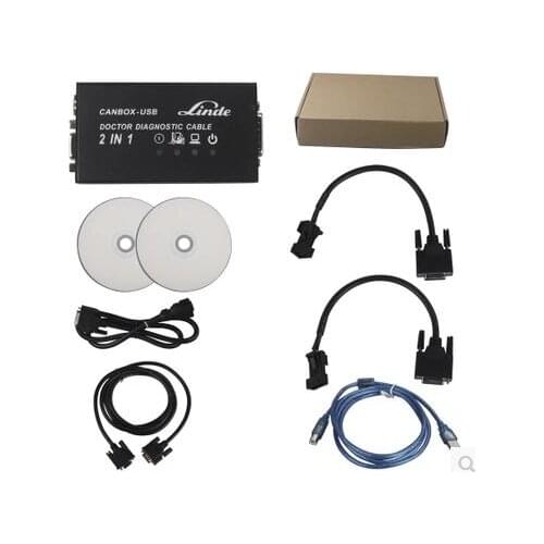 NEW 2in1 Linde Canbox+Doctor +2016 Linde Service Guide+Linde Pathfinder v3.62.11 +Doctor v2.01.05 +keygen+Truck expert+lidos EPC