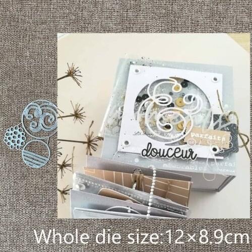 New Design Craft Metal stencil mold Cutting Dies Symbol stripe hole ring scrapbook die cuts Album Paper Card Craft Embossing