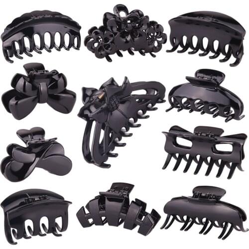 New Hair Claws Clip Fish Shape Banana Barrettes Black Brown turtle Hairpins Hair Accessories For Women Hair Clip Clamp,ACC151