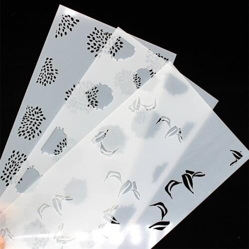 KSCRAFT 3pc/set Slimline Stencils Layering Stencils for DIY Scrapbooking/photo album Decorative Embossing DIY Paper Cards Crafts