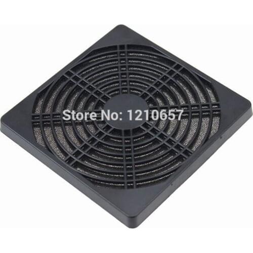 100PCS LOT Computer case fan dust cover 12cm three-in dustproof sponge filter mesh 12cm computer fan colander