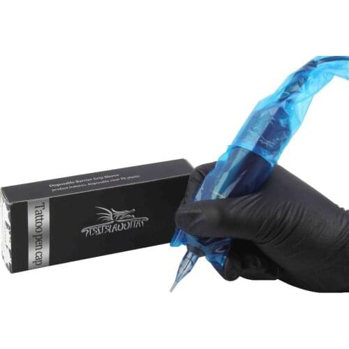 200PCS/Box Portable Tattoo Accessories yilong Pen Type Machine Cover for Hawk or Any Pen Type