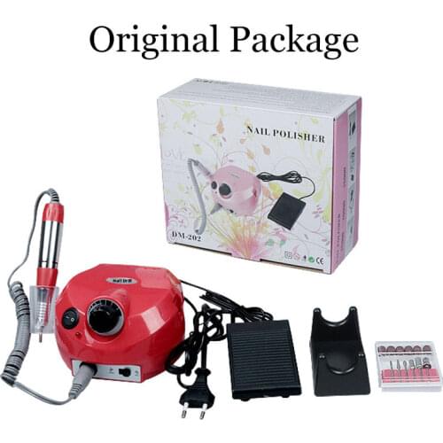 35000RPM 35W Powerful Polishing Electric Nail Machine Nail Tools Salon Professional Nail Set Nail Sander