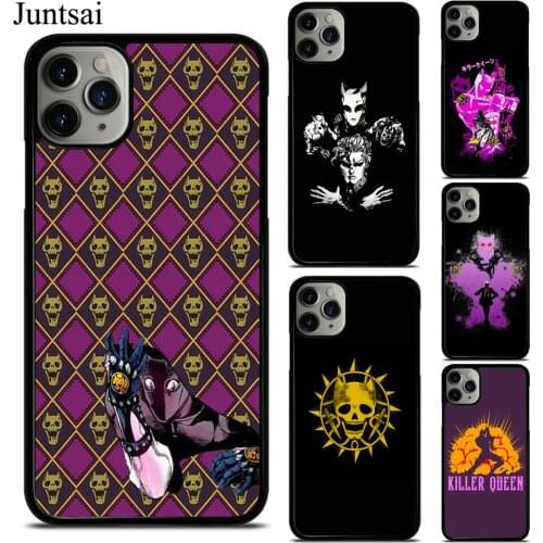 Anime JoJo Killer Queen Case For iphone XR X XS 12 Mini 11 Pro Max SE 2020 6s 8 7 Plus 5S Cover