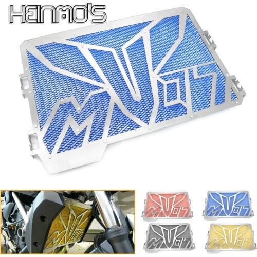 For Yamaha MT07 MT-07 Motorcycle Radiator Cover Protective Guard Grill Grille FZ07 FZ-07 2018 2017 2016 2015 2014 MT 07 FZ 07