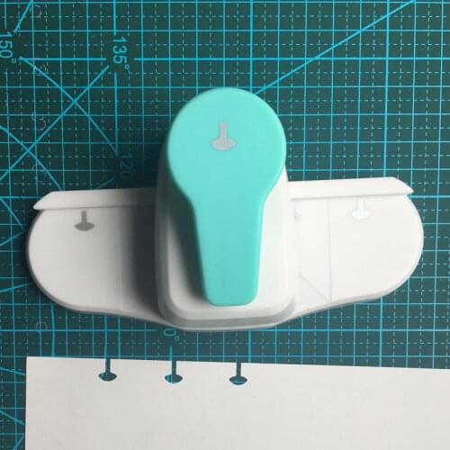 Creative T Mushroom Hole Punchers Offices School Supplies DIY Paper Cutter Loose Leaf Scrapbooking Punchers Binding Machine