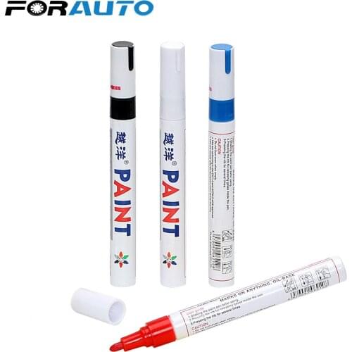 FORAUTO Car-styling 4 Colors Paint Care For Car Tyre Tire Tread Marker Paint Pen Universal Waterproof