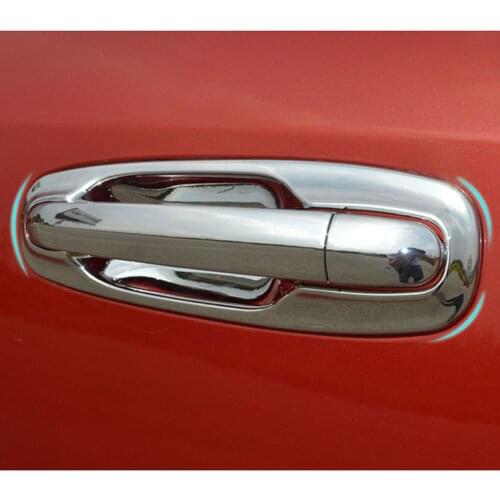 For Chevrolet chevy Daewoo Lacetti 2004-2009 ABS Chrome Side Door Handle Cover & Door Bowl Cover Car Styling 2005 2006 2007 2008