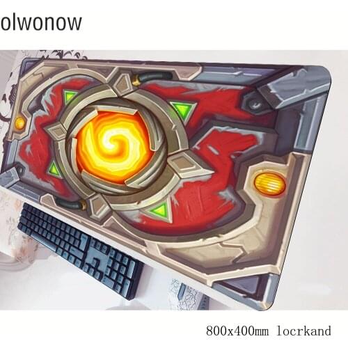 Hearth stone mousepad gamer wrist rest 800x400x3mm gaming mouse pad New arrival notebook pc accessories padmouse ergonomic mat