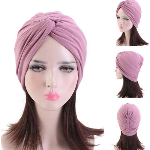 2021 New arrival soft suede turban hijab caps for women african head wraps bonnet muslim headscarf turbans islamic underscarf