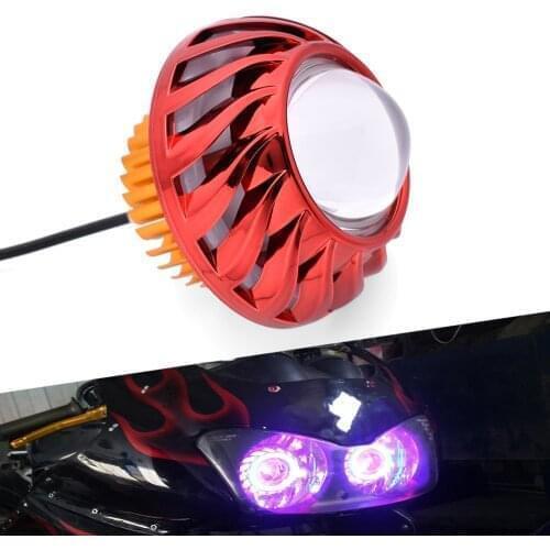 For Yamaha mt 07 09 10 FZ07 FZ09 FZ6R FZ8 fz 1 09 6 fzr 400 Motorcycle Led Light Angel Eye Headlamp Moto Projector Headlight