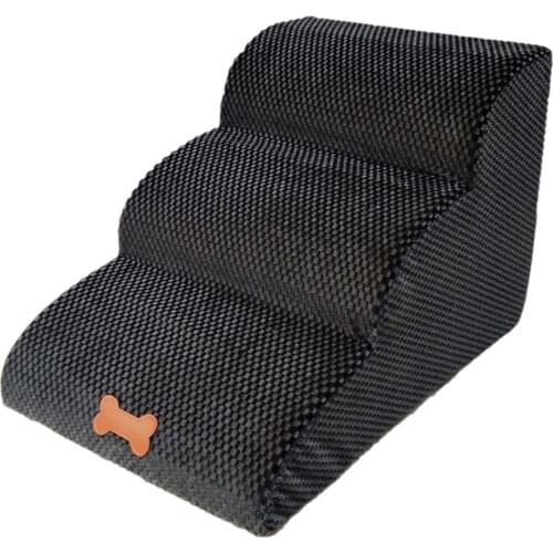 High Quality 3 Layers Pet Dog Stairs Steps Portable Cat Climbing Ladder For Small Dog Cat Indoor Dog House Stairs Ramp Ladder