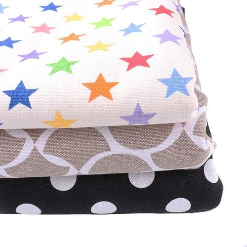 150CM*50CM Patchwork Printed Cotton Fabric For Home Cushions Blanket Sewing Material textile for Sewing Doll