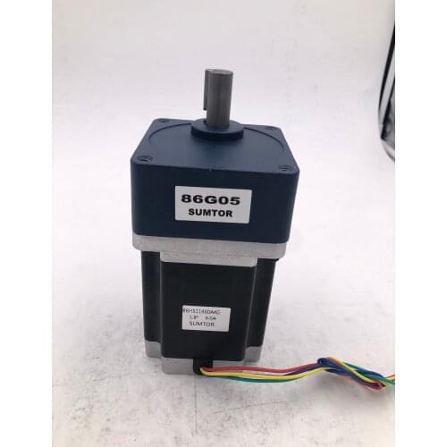 3:1 5:1 10:1 12.5:1 15:1 NEMA 34 Gear reduction stepper motor 114 mm Length 6A 8N.m