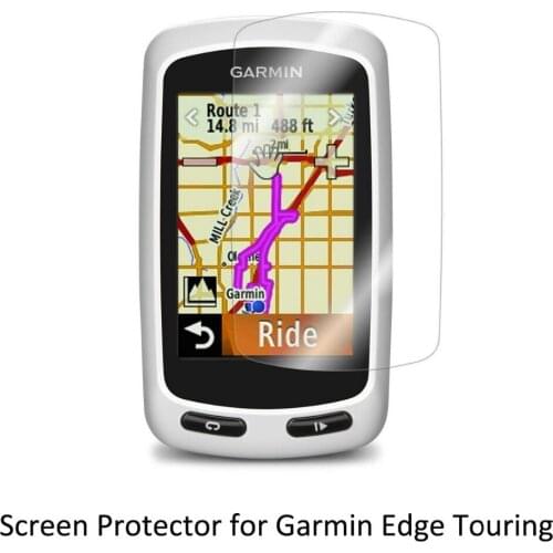 3* Clear LCD PET Film Anti-Scratch Screen Protector Cover for Cycling Training GPS Garmin Edge Touring