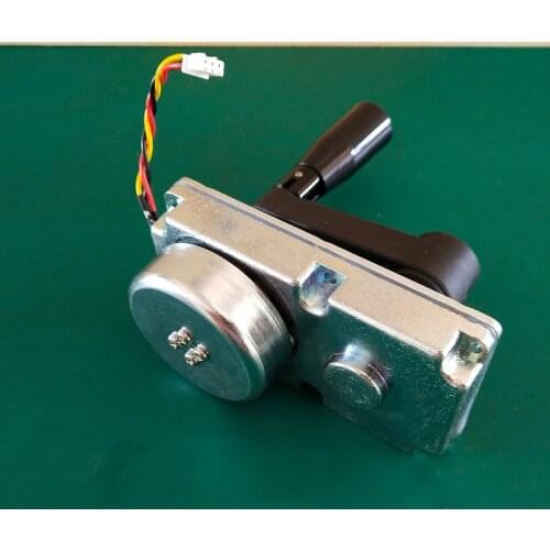 50W Hand Crank Generator Rare Earth Strong Magnet, External Rotor Gearbox for Speed Increase