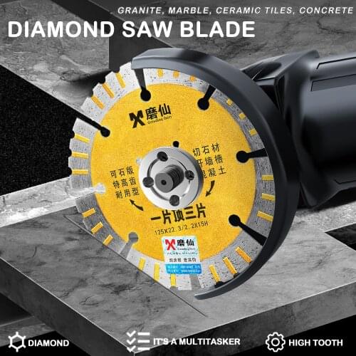MX Diamond Saw Blade Dry Cutting Saw Blade For Cutting Marble Tile Concrete Sharp Durable Saw Blades Diameter 112mm 125mm 158mm