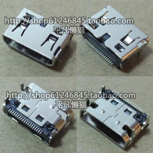Free shipping For imports Tablet PC Mini HDMI interface 19-pin high-definition interface female transmission socket
