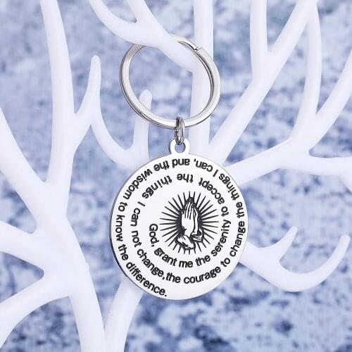 Godparent Keychain Gifts From Godchild Godson Goddaughter for Godfather Godmother Birthday Baptism Christening Key Chain