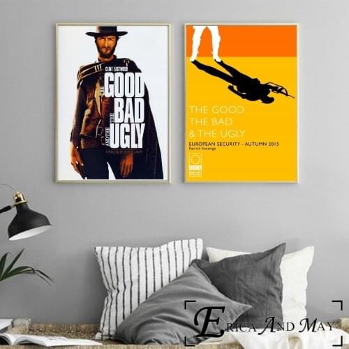 The Good, The Bad, And The Ugly Posters And Prints Canvas Painting Pictures On The Wall Abstract Decorative Home Decor Cuadros