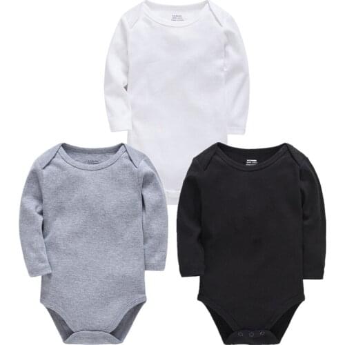 3pcs Baby Pyjamas Newborn Girl Boy Pijamas bebe fille Cotton Breathable Soft ropas bebe de Newborn Sleepers Baby Pjiamas