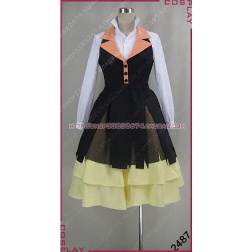 Bungo Stray Dogs Lucy Maud Montgomery Halloween Party Dress Cosplay Costume S002