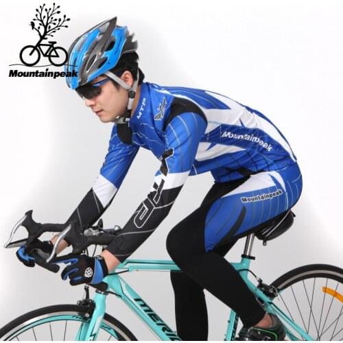 Mountainpeak Riding Long Suit Cycling Jersey and Pants Bicycle Suits Spring and Summer Cycling Set Maillot Ciclismo Hombre