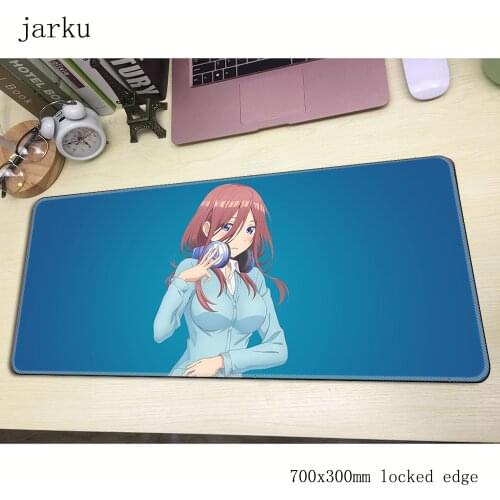 Quintessential Quintuplets mouse pad tapete gaming mousepad anime office notbook desk mat home padmouse games pc gamer mats