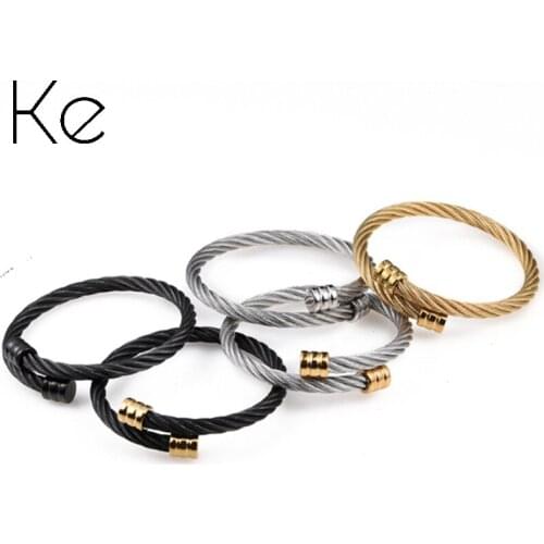 KE New Bracelet roman gym stainless steell Mens Fitness fashion jewelry mens
