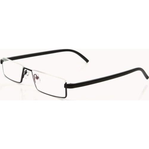 Elderly Reading Glasses Women Men Ultralight TR90 Half Frame Flexible No Deformation Portable Eyewear Case 1.0-4.0 R222