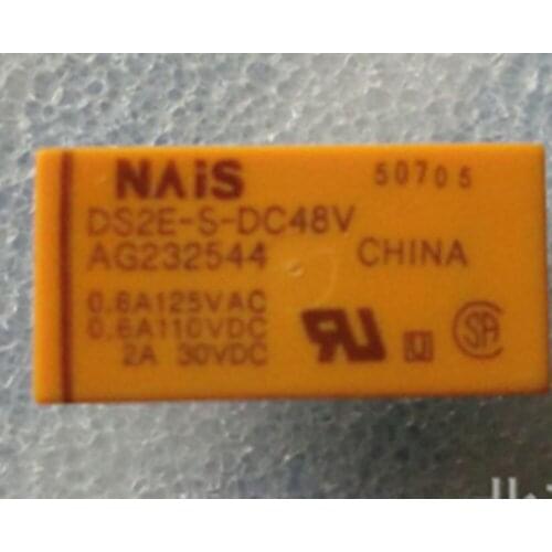 Wholesale 10pcs/lot relay DS2E-S-DC48V