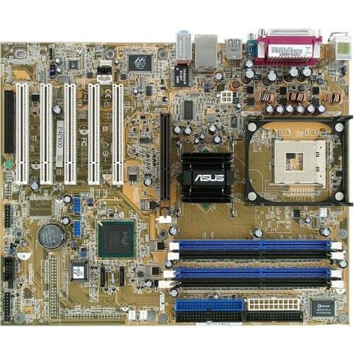 Original desktop motherboard for for ASUS P4P800 SE 865PE DDR Socket 478 USB2.0 4GB M Gigabit LAN Desktop motherboard