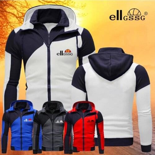 Autumn Winter New Mens Jacket Slim Fit Hooded Zipper Jacket Male Solid Cotton Thick Warm Hoodies Coat Men Clothing Tops eiigssg