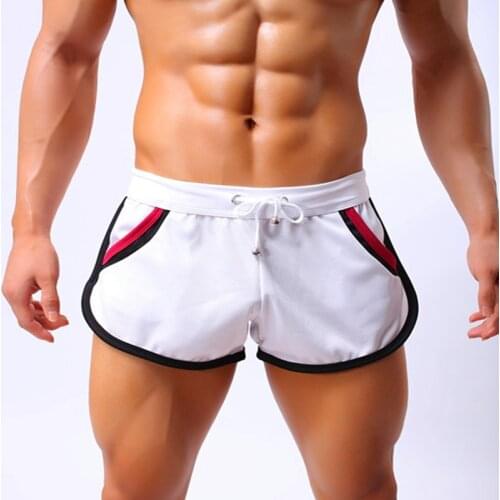 New Arrival 2019 Summer Fashion Brand Men Gyms Shorts Fitness Bodybuilding Short Pants Beach Shorts Elastic Waist Shorts