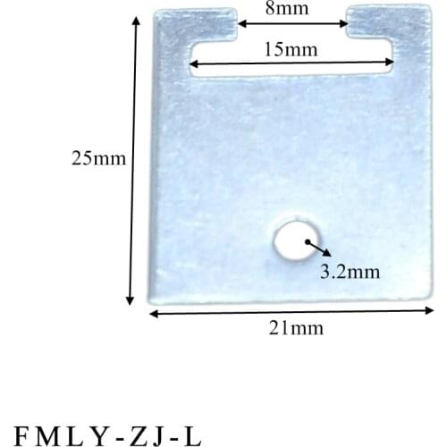 Customised Light Fixture LED Flat Metal Downlighting Spring Clips Ceiling 15pcs/Lot