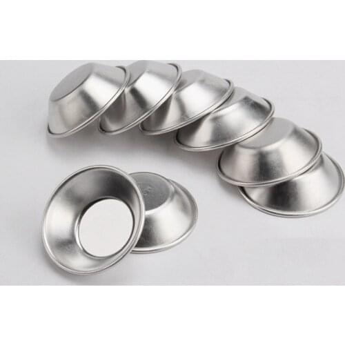 10pcs/set Baking Tools Aluminum Round Tart Mold