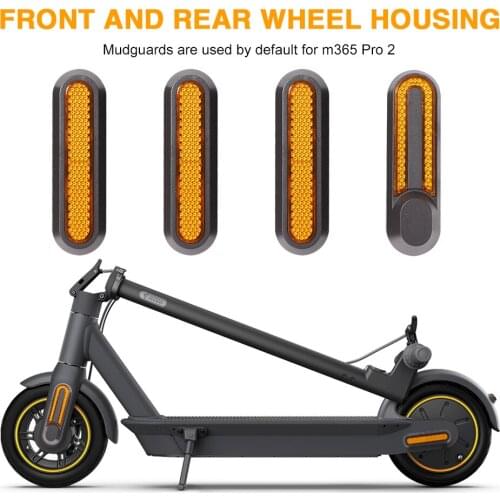 4pcs Scooter Front Rear Wheel Tyre Cover Hubs Protective Shell Case Sticker For Xiaomi Mijia M365 Electric Scooter Skateboard