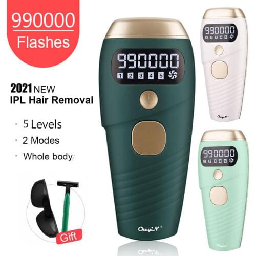 990000 Flash IPL Laser Hair Removal Permanent Device Facial Body BiKini Trimmer Epilator Electric Depilador Women Mens Shaving