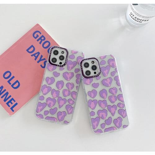 For Huawei p30 lite case pink leopard print love shockproof transparent soft phone case for Y9s Y7A Y6P Y7P P40 Lite nova7se 5T