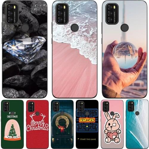 For Blackview A70 2021 6.52 inch Cases Silicone Soft TPU Back Cover Protective Cute Fundas Luxury Coque Bags