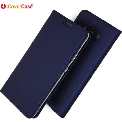 Mate 10 Pro case ultra-thin magnetic pu leather wallet flip stand case cover for huawei mate 10 pro case cover