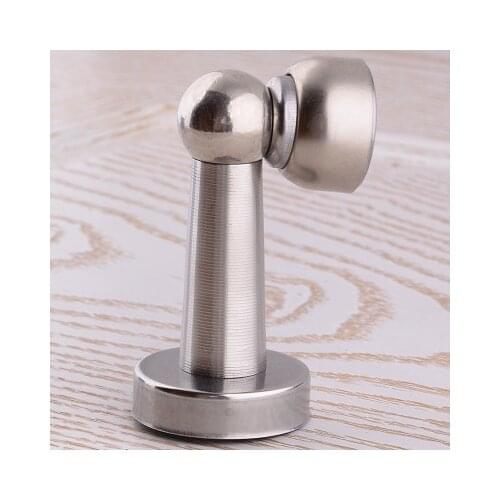 Stainless Steel Magnetic Sliver Door Stop Noiseless Doormagnet Door Holder deurstopper ferma porta tope puerta