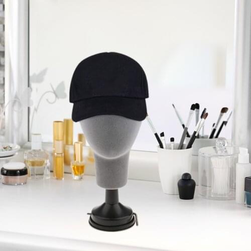 Practical Foam Male Female Mannequin Head Wigs Glasses Hat Display Holder Stand DIY Apparel Sewing Tool