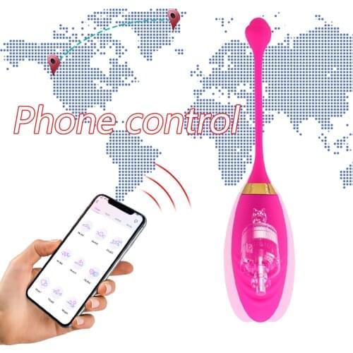 App Remote Control Vibrating Balls Female Vibrator G-spot Stimulation Masturbation Panties Clitoris Stimulation Massage Sex Toys