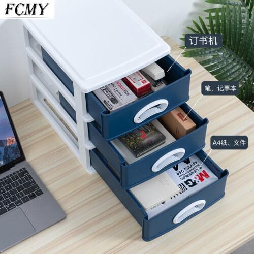 2/3 Layers Transparent Desktop Drawer Type Storage Box Mini Cosmetic Storage Organizer Sundries Holder Home Office Storage Box