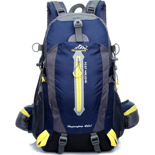 New Waterproof Climbing Backpack Rucksack 40 L Outdoor Travel Sport Hiking Camping Trekking Bag for Men Pack Designer Backpack
