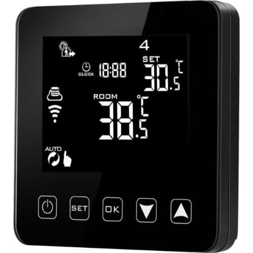 WiFi Programmable Thermostat for Echo Alexa Voice Control Electric Floor Heating Room Temperature Controller 16A AC 100-240V